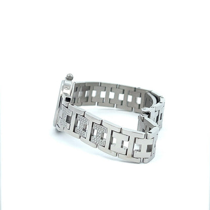 Womens Hermès Clipper Diamond Watch