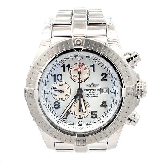 Mens Breitling Super Avenger Chronograph Watch