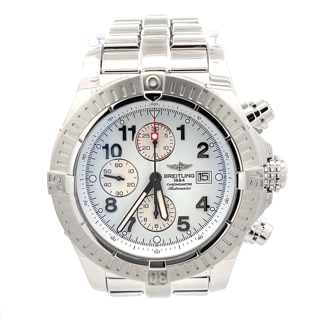 Mens Breitling Super Avenger Chronograph Watch