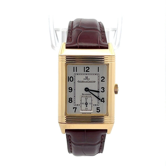 Mens Jaeger-LeCoultre Reverso Grande Taille 18k Gold Watch