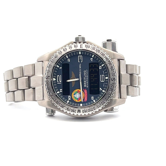 Mens Breitling Emergency Orbiter 3 Titanium Limited Edition 1999 World-wide