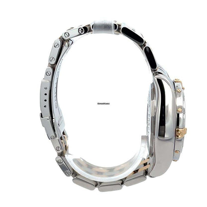 Breitling Chrono Cockpit Automatic Men's Watch Gold/Steel Case With Gold/Steel Strap Authentic Luxury Timepiece