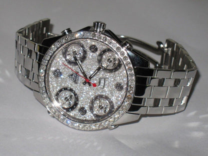 Jacob & Co. Quartz Men's Watch With Steel Case and Strap Authentic Luxury Timepiece