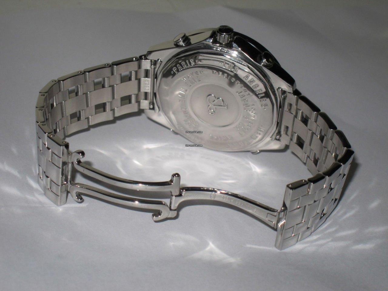 Jacob & Co. Quartz Men's Watch With Steel Case and Strap Authentic Luxury Timepiece