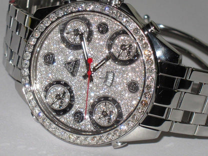 Jacob & Co. Quartz Men's Watch With Steel Case and Strap Authentic Luxury Timepiece