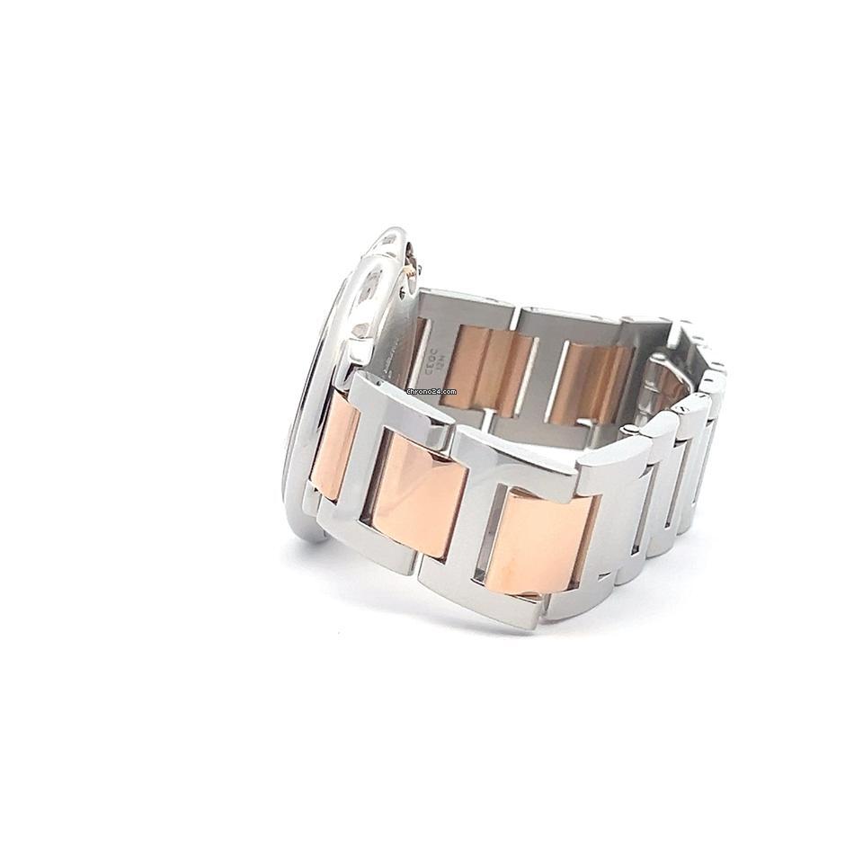 Cartier Ballon Bleu Automatic Women's Watch Gold/Steel Case With Gold/Steel Strap Authentic Luxury Timepiece