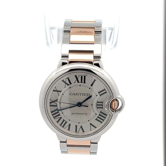 Cartier Ballon Bleu Automatic Women's Watch Gold/Steel Case With Gold/Steel Strap Authentic Luxury Timepiece