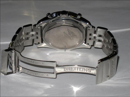 Breitling Bentley Motors Automatic Men's Watch With Steel Case and Strap Authentic Luxury Timepiece