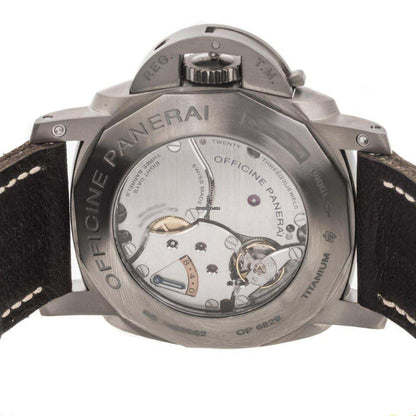 Panerai Luminor 1950 Manual winding Men's Watch Titanium Case With Leather Strap Authentic Luxury Timepiece