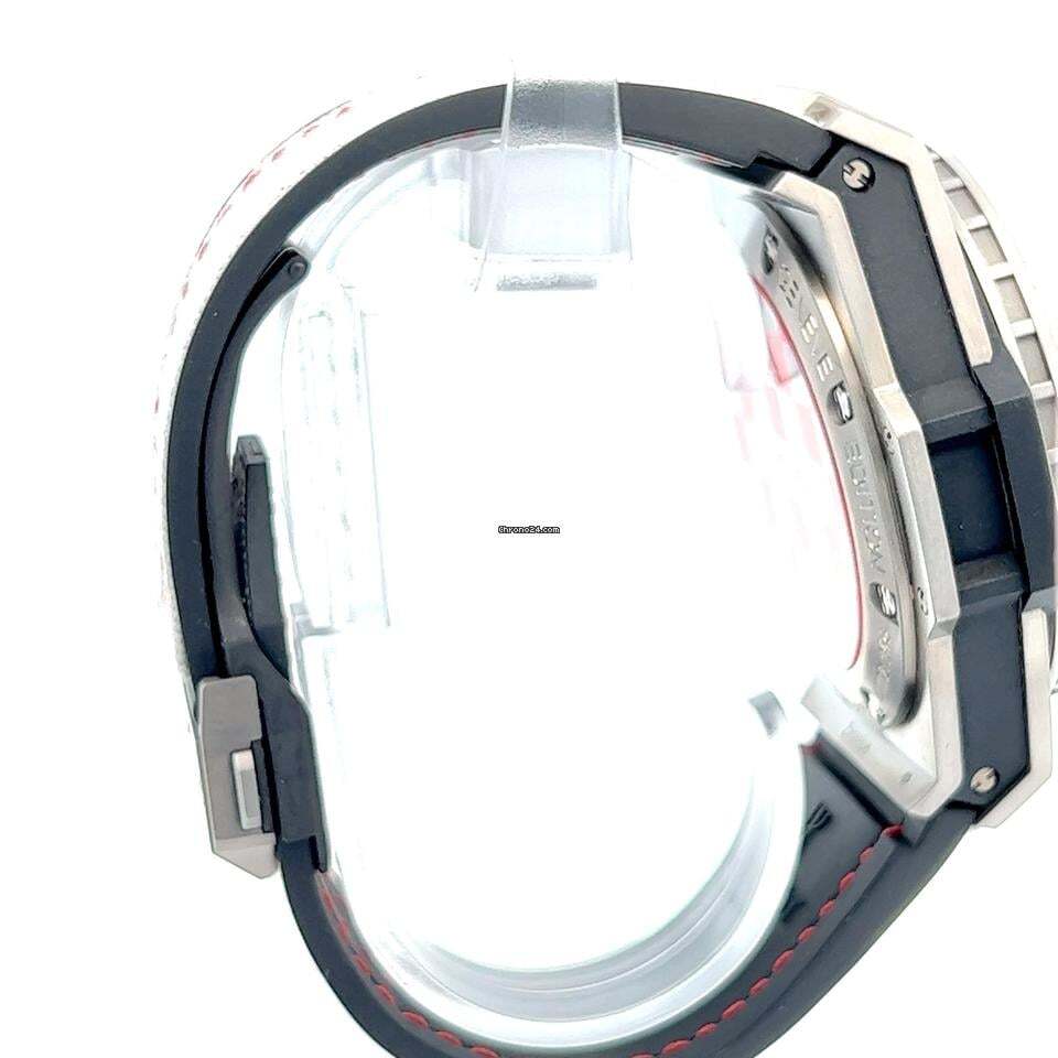 Hublot King Power Automatic Men's Watch Case With Textile Strap Authentic Luxury Timepiece