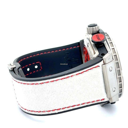 Hublot King Power Automatic Men's Watch Case With Textile Strap Authentic Luxury Timepiece
