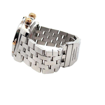 Breitling Chronomat Automatic Men's Watch Gold/With Steel Case and Strap Authentic Luxury Timepiece