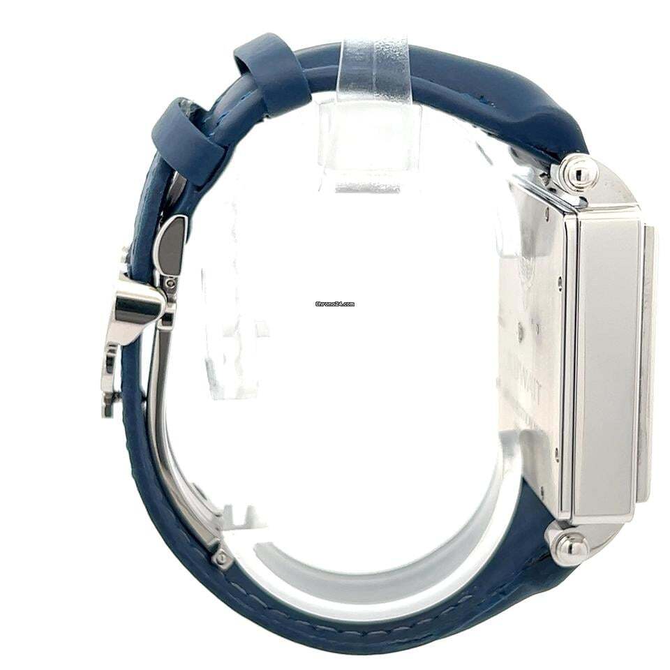 Jacob & Co. Quartz Men's Watch Steel Case With Leather Strap Authentic Luxury Timepiece