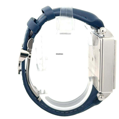 Jacob & Co. Quartz Men's Watch Steel Case With Leather Strap Authentic Luxury Timepiece