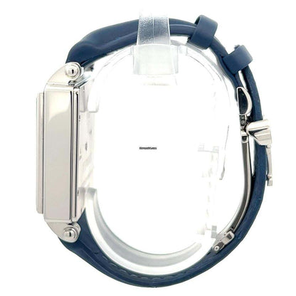 Jacob & Co. Quartz Men's Watch Steel Case With Leather Strap Authentic Luxury Timepiece