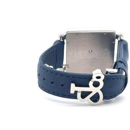 Jacob & Co. Quartz Men's Watch Steel Case With Leather Strap Authentic Luxury Timepiece