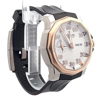 Corum Admiral's Cup Automatic Unisex Watch Titanium Case With Rubber Strap Authentic Luxury Timepiece