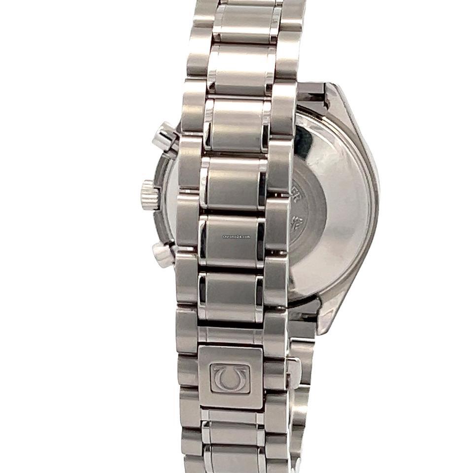 Omega Speedmaster Automatic Men's Watch With Steel Case and Strap Authentic Luxury Timepiece