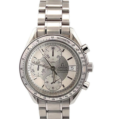 Omega Speedmaster Automatic Men's Watch With Steel Case and Strap Authentic Luxury Timepiece