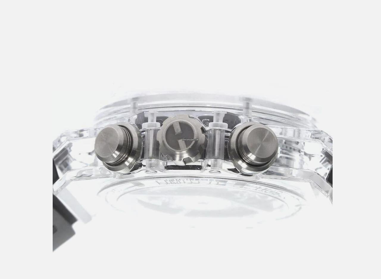 Hublot Big Bang Unico Automatic Men's Watch Ceramic Case With Rubber Strap Authentic Luxury Timepiece