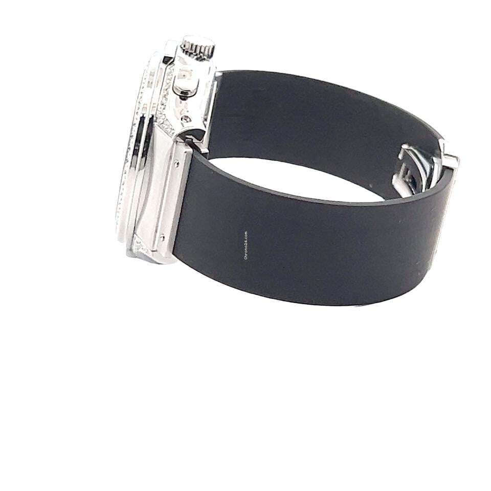 Hublot Elegant Automatic Men's Watch Steel Case With Rubber Strap Authentic Luxury Timepiece