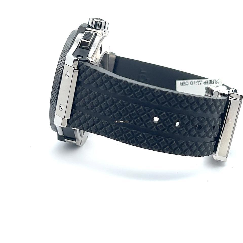 Hublot Big Bang 41 mm Automatic Men's Watch Steel Case With Rubber Strap Authentic Luxury Timepiece