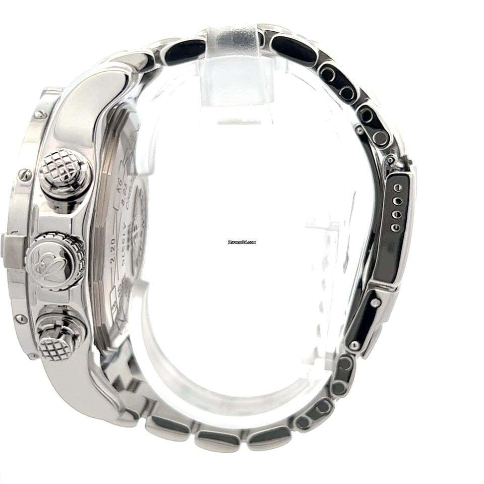 Breitling Super Avenger Automatic Men's Watch With Steel Case and Strap Authentic Luxury Timepiece