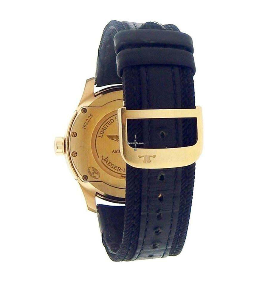 Jaeger-LeCoultre AMVOX Automatic Unisex Watch Rose Gold Case With Leather Strap Authentic Luxury Timepiece