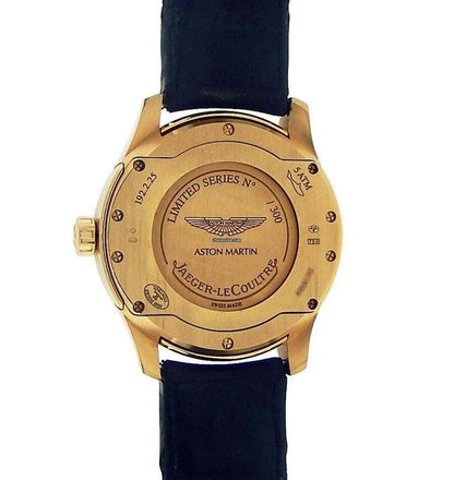 Jaeger-LeCoultre AMVOX Automatic Unisex Watch Rose Gold Case With Leather Strap Authentic Luxury Timepiece