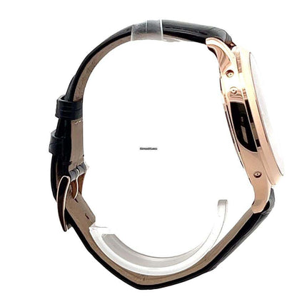 Montblanc Heritage Chronométrie Automatic Men's Watch Rose Gold Case With Leather Strap Authentic Luxury Timepiece