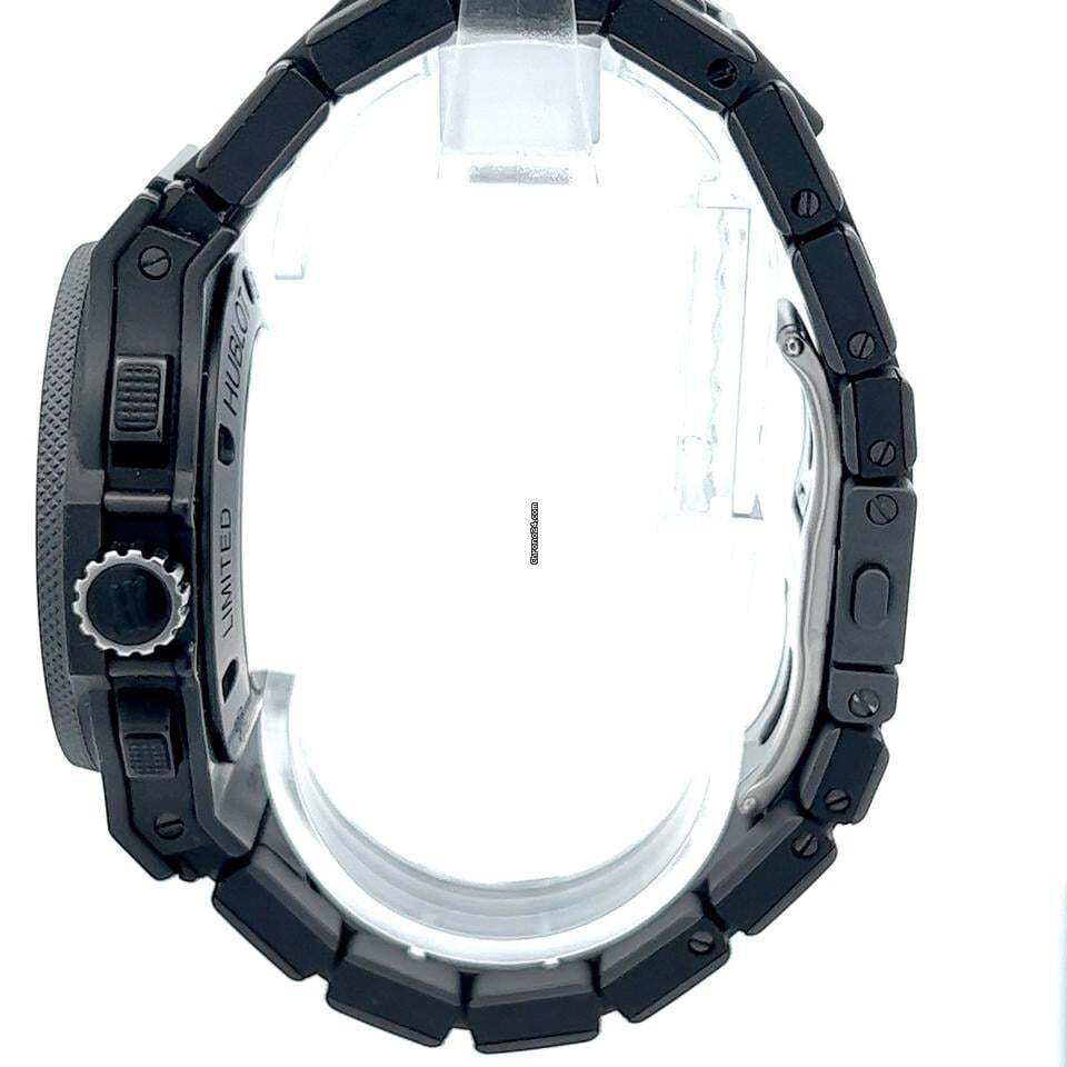 Hublot Big Bang Aero Bang Automatic Men's Watch With Ceramic Case and Strap Authentic Luxury Timepiece