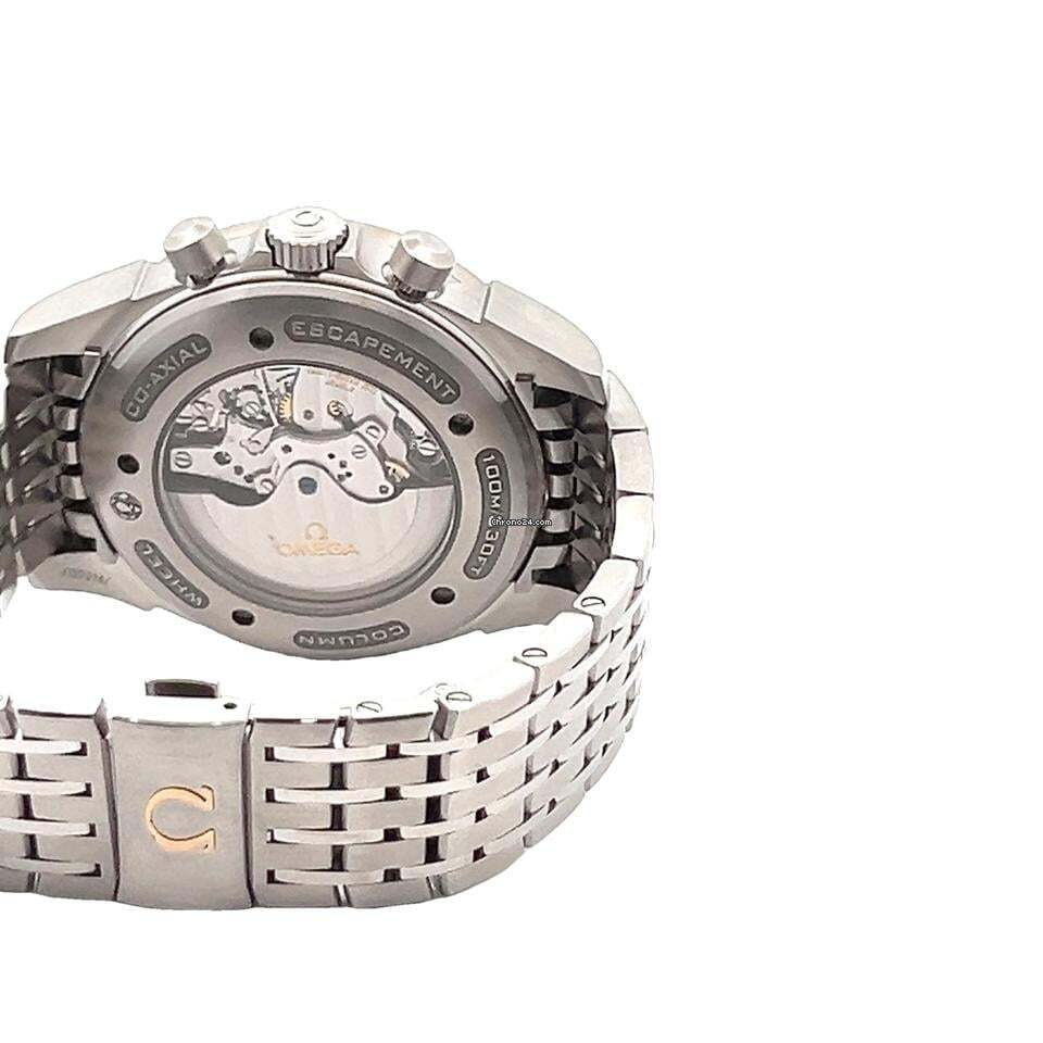 Omega De Ville Co-Axial Automatic Men's Watch With Steel Case and Strap Authentic Luxury Timepiece