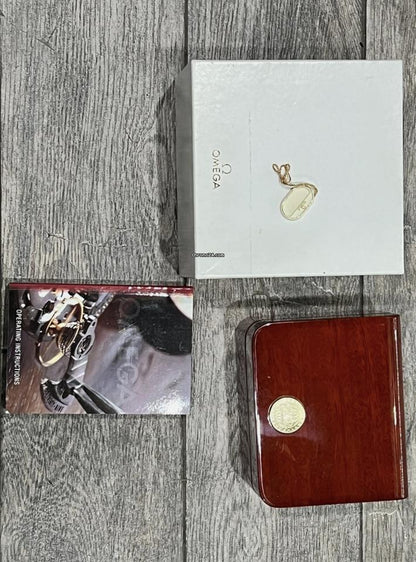 Omega De Ville Co-Axial Automatic Men's Watch With Steel Case and Strap Authentic Luxury Timepiece