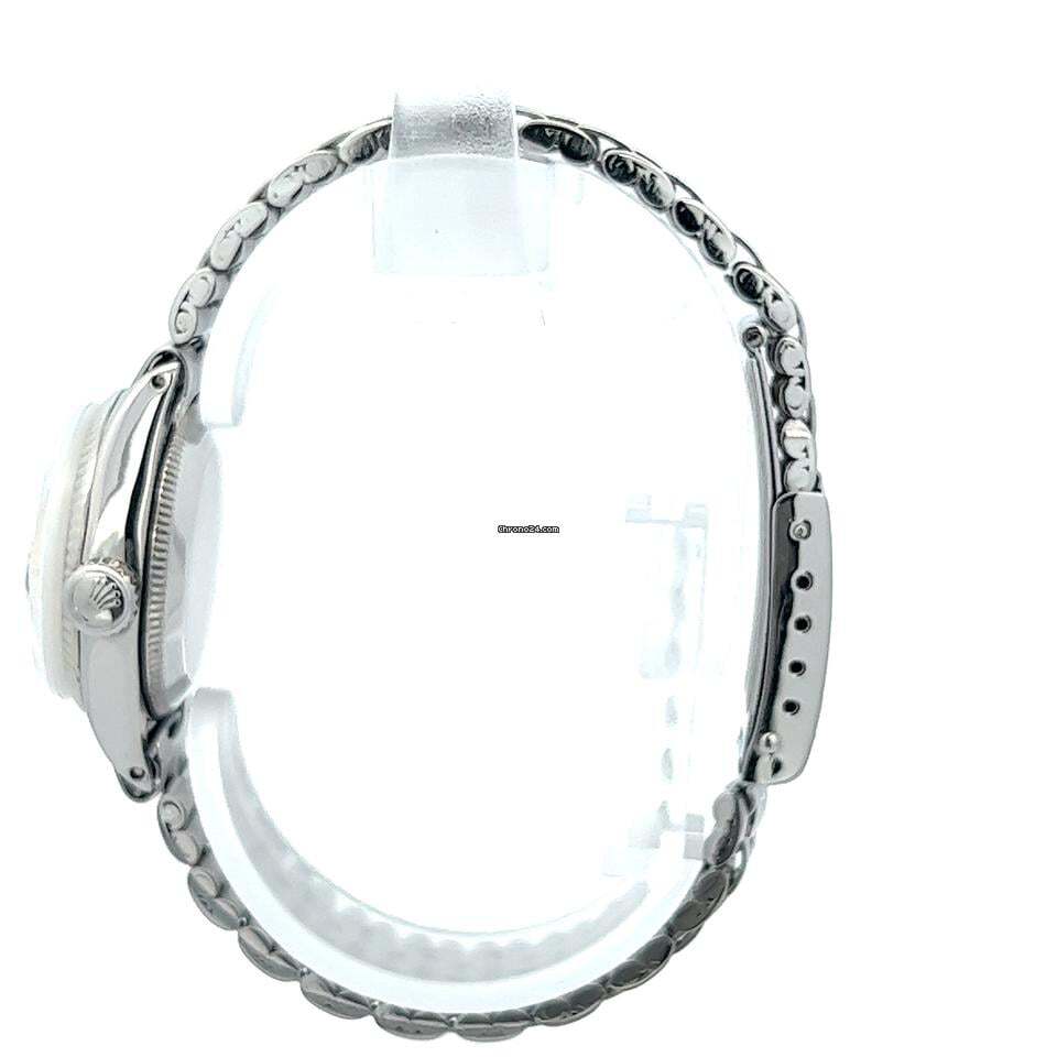 Rolex Oyster Perpetual Date Automatic Women's Watch With Steel Case and Strap Authentic Luxury Timepiece