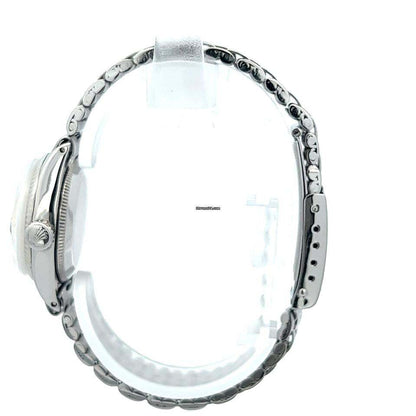 Rolex Oyster Perpetual Date Automatic Women's Watch With Steel Case and Strap Authentic Luxury Timepiece