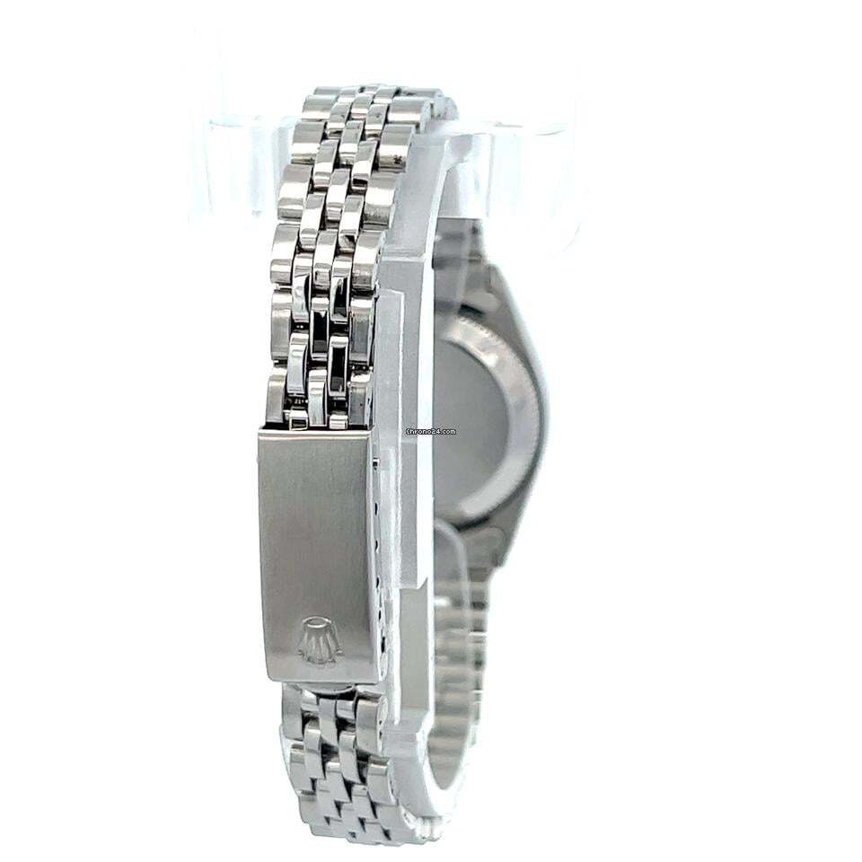 Rolex Oyster Perpetual Date Automatic Women's Watch With Steel Case and Strap Authentic Luxury Timepiece