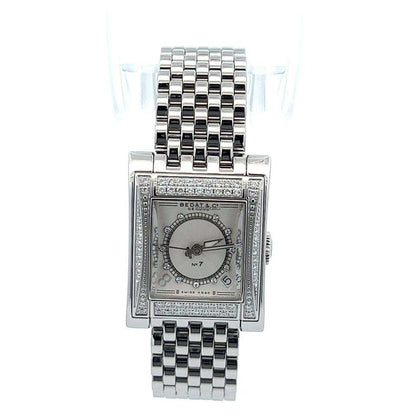 Bedat & Co Nº7 Automatic Women's Watch With Steel Case and Strap Authentic Luxury Timepiece