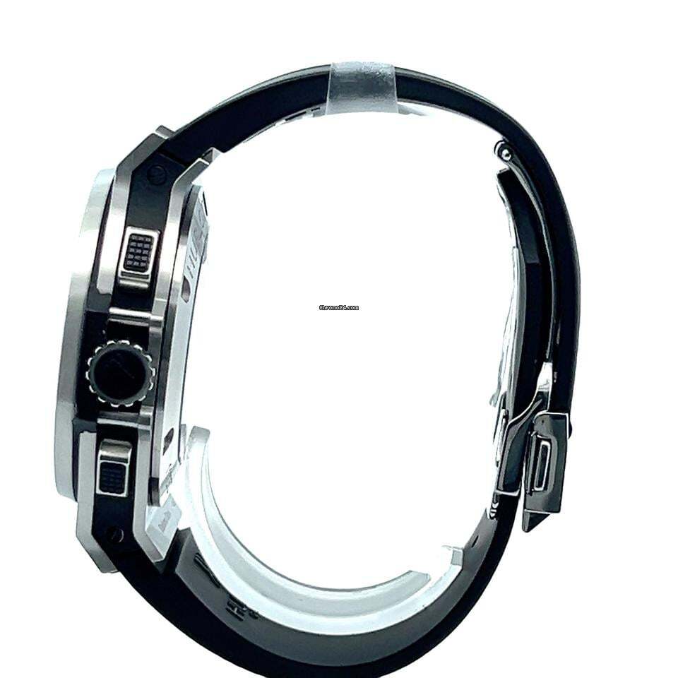 Hublot Big Bang Automatic Men's Watch Steel Case With Rubber Strap Authentic Luxury Timepiece