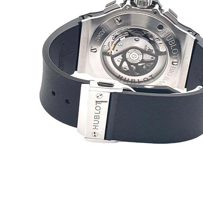 Hublot Big Bang Automatic Men's Watch Steel Case With Rubber Strap Authentic Luxury Timepiece