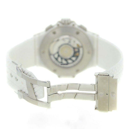 Hublot Big Bang 41 mm Automatic Men's Watch Steel Case With Rubber Strap Authentic Luxury Timepiece