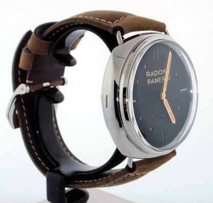 Panerai Radiomir 3 Days 47mm Manual winding Men's Watch Steel Case With Leather Strap Authentic Luxury Timepiece