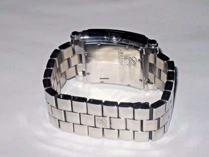 Chopard Happy Sport Quartz Women's Watch With Steel Case and Strap Authentic Luxury Timepiece