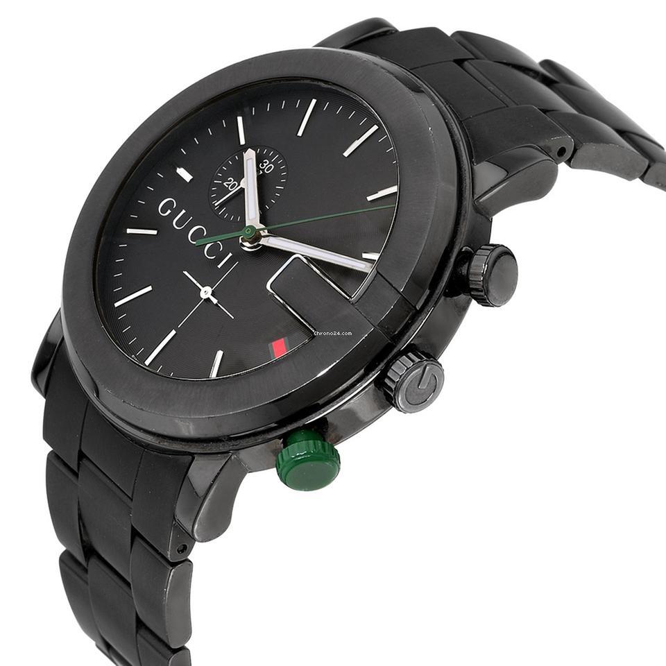 Gucci G-Chrono Quartz Unisex Watch With Steel Case and Strap Authentic Luxury Timepiece
