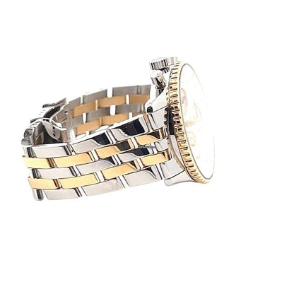 Breitling Navitimer Automatic Men's Watch Steel Case With Gold/Steel Strap Authentic Luxury Timepiece