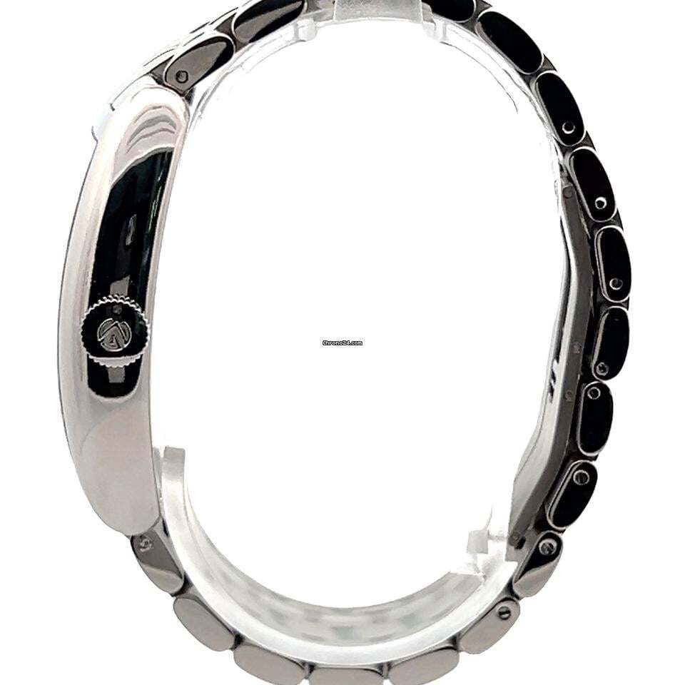 Franck Muller Master Banker Automatic Men's Watch With Steel Case and Strap Authentic Luxury Timepiece