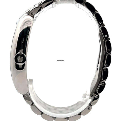 Franck Muller Master Banker Automatic Men's Watch With Steel Case and Strap Authentic Luxury Timepiece