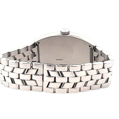 Franck Muller Master Banker Automatic Men's Watch With Steel Case and Strap Authentic Luxury Timepiece