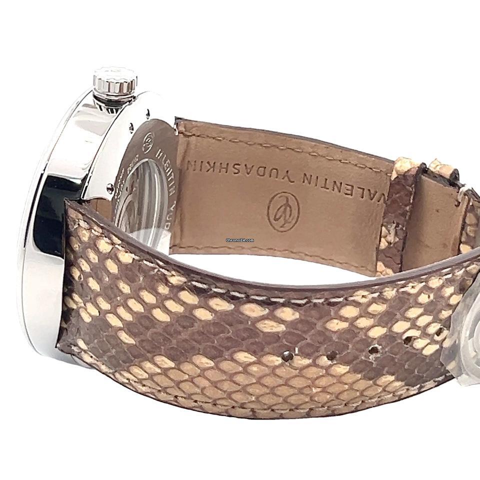 Jacob & Co. Automatic Men's Watch Steel Case With Leather Strap Authentic Luxury Timepiece