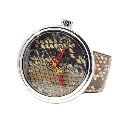 Jacob & Co. Automatic Men's Watch Steel Case With Leather Strap Authentic Luxury Timepiece