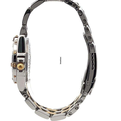 Breitling Quartz Men's Watch Steel Case With Gold/Steel Strap Authentic Luxury Timepiece